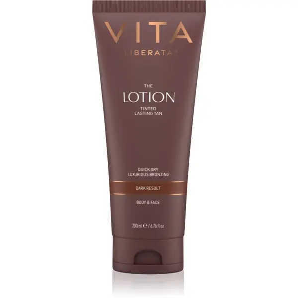 Vita Liberata Vita Liberata Tinted Tanning Lotion mlijeko za tijelo za samotamnjenje nijansa Dark 200 ml