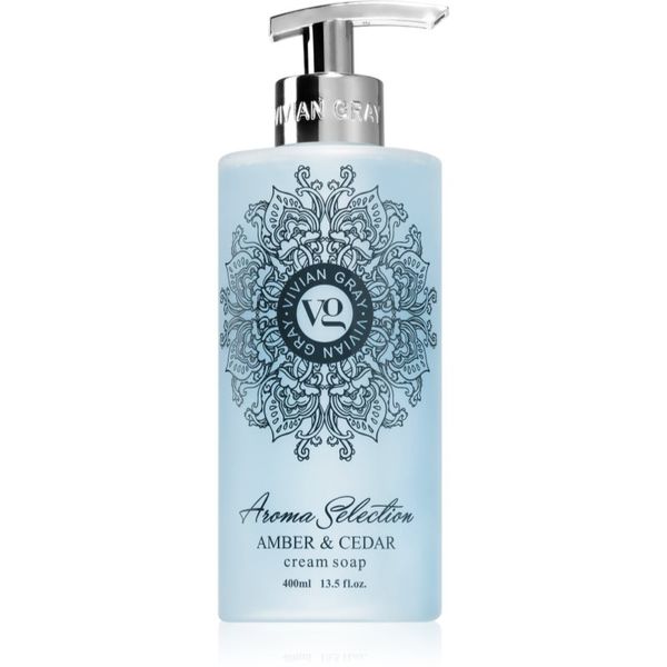 Vivian Gray Vivian Gray Aroma Selection Amber & Cedar kremasti tekući sapun 400 ml
