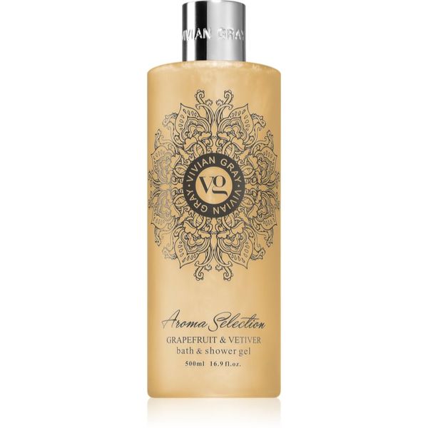 Vivian Gray Vivian Gray Aroma Selection Grapefruit & Vetiver gel za kupku i tuširanje 500 ml