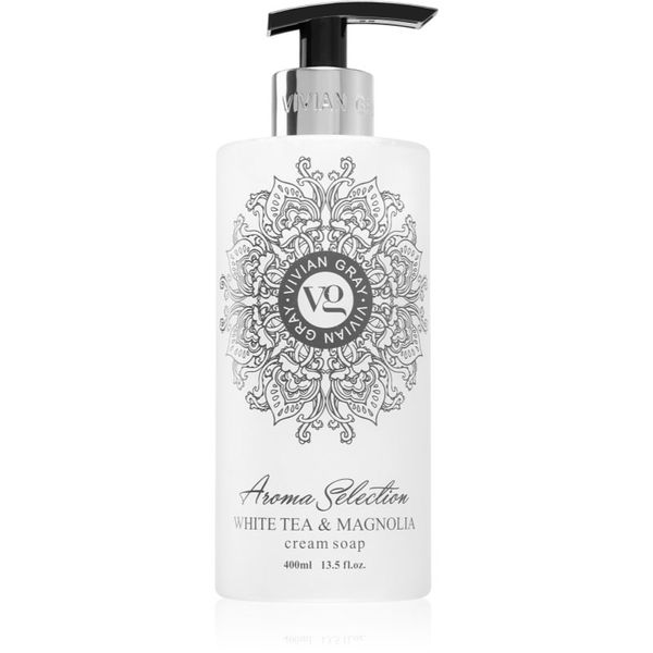 Vivian Gray Vivian Gray Aroma Selection White Tea & Magnolia kremasti tekući sapun 400 ml