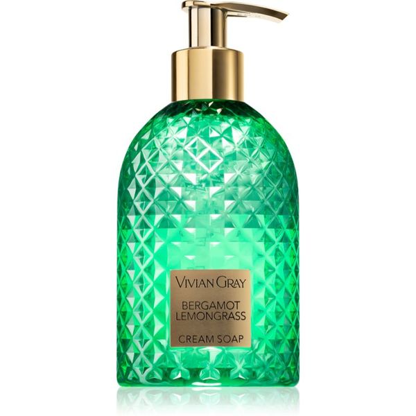 Vivian Gray Vivian Gray Gemstone Bergamot & Lemongras kremasti sapun 300 ml