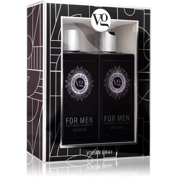 Vivian Gray Vivian Gray Oud Wood poklon set za tijelo za muškarce