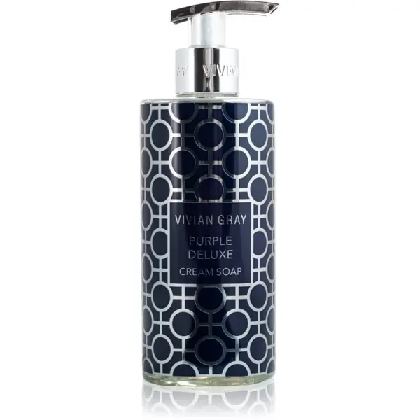 Vivian Gray Vivian Gray Purple Deluxe Jasmine & Patchouli luksuzni tekući sapun za ruke s mirisom 400 ml