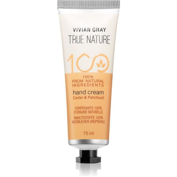 Vivian Gray Vivian Gray True Nature Cedar & Patchouli hidratantna krema za ruke 75 ml