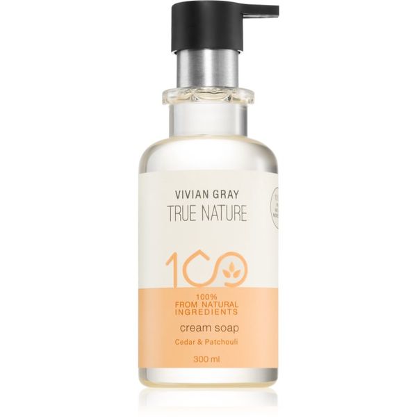 Vivian Gray Vivian Gray True Nature Cedar & Patchouli hranjivi kremasti sapun 300 ml