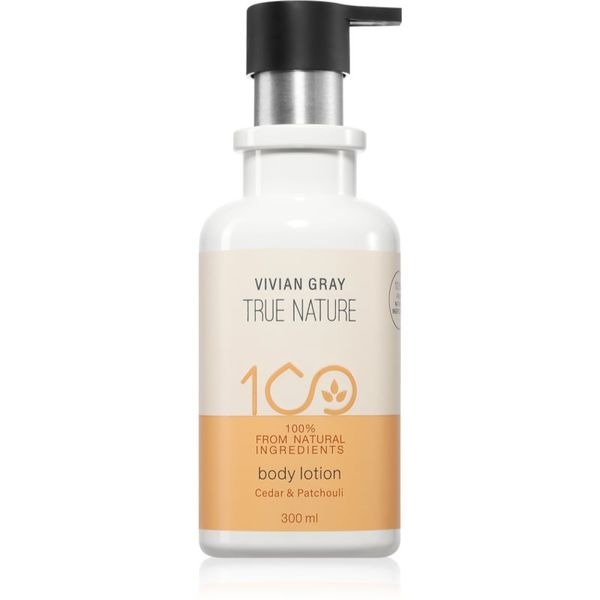 Vivian Gray Vivian Gray True Nature Cedar & Patchouli hranjivo mlijeko za tijelo 300 ml