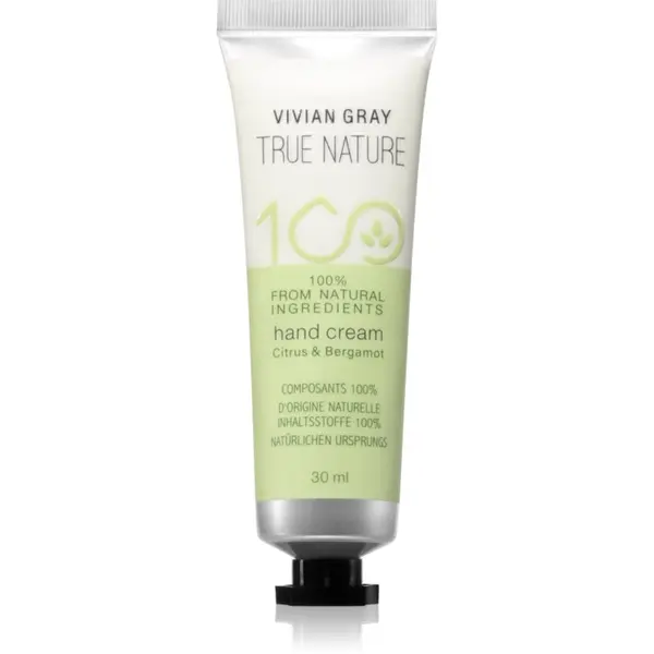 Vivian Gray Vivian Gray True Nature Citrus & Bergamot hidratantna krema za ruke 30 ml