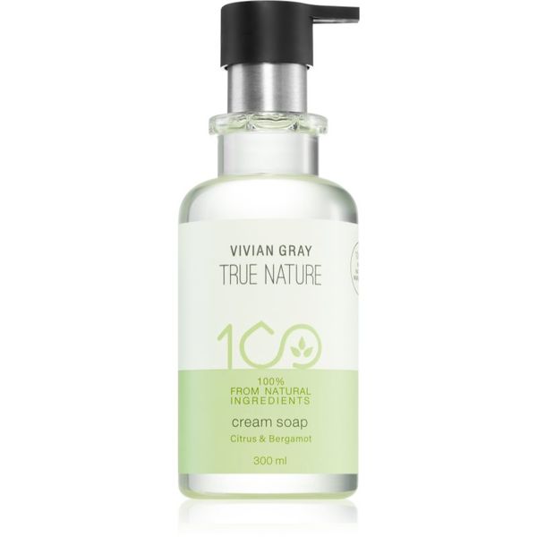 Vivian Gray Vivian Gray True Nature Citrus & Bergamot kremasti sapun s osvježavajućim učinkom 300 ml