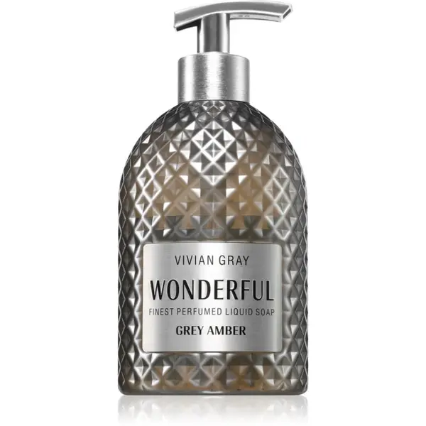 Vivian Gray Vivian Gray Wonderful Grey Amber luksuzni tekući sapun za ruke s mirisom 500 ml