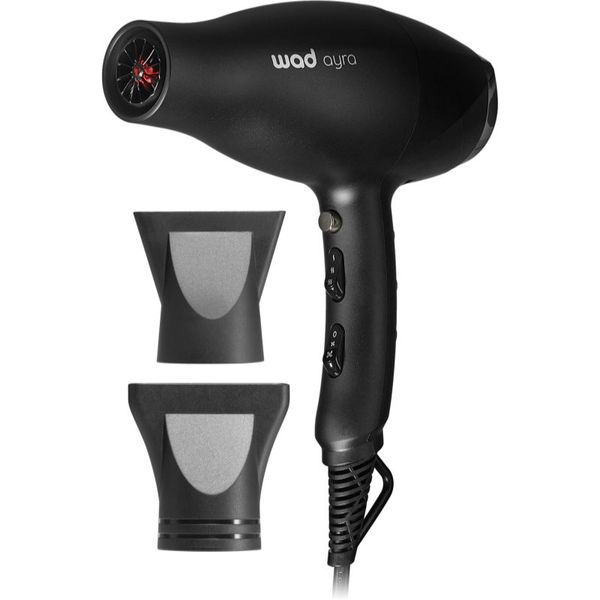 Wad Wad Ayra Hair Dryer Chrome sušilo za kosu Black 1 kom