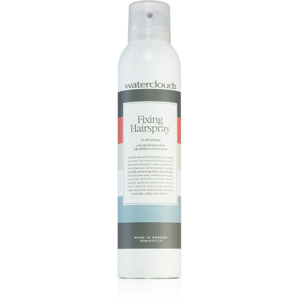 Waterclouds Waterclouds Fixing Hair Spray lak za kosu za jako učvršćivanje za definiciju i oblik 250 ml