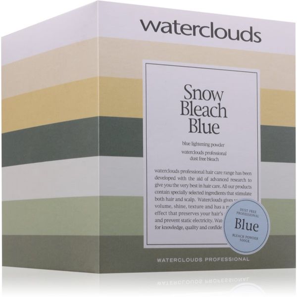 Waterclouds Waterclouds Snow Bleach Blue posvjetljujući puder za kosu 500 g