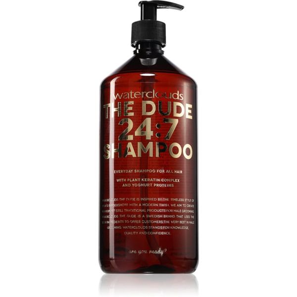 Waterclouds Waterclouds The Dude Shampoo šampon za svakodnevno pranje kose 1000 ml