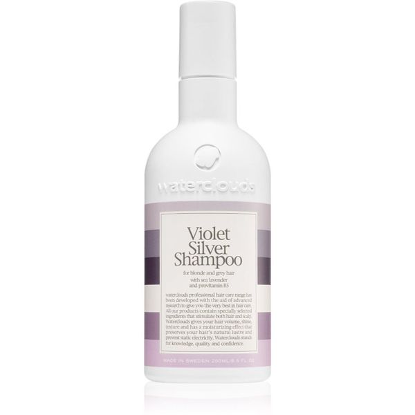 Waterclouds Waterclouds Violet Silver Shampoo šampon za neutraliziranje bakrenih tonova 250 ml
