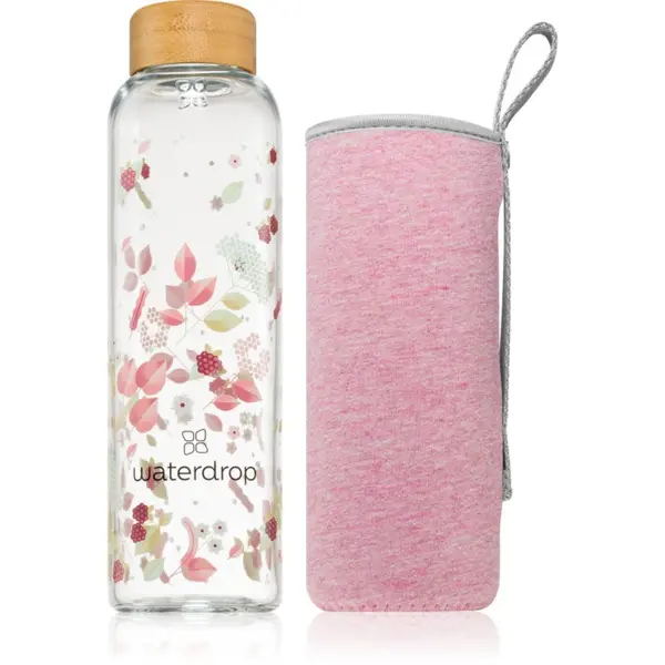 Waterdrop Waterdrop Glass Edition staklena boca za vodu Flair 600 ml