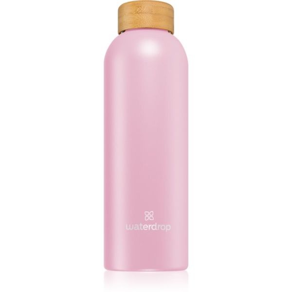 Waterdrop Waterdrop Thermo Steel boca za vodu od nehrđajućeg čelika boja Pastel Pink Matt 600 ml