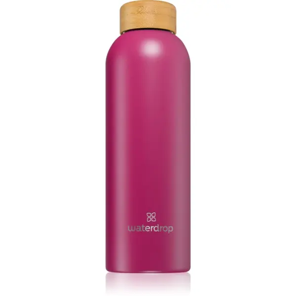 Waterdrop Waterdrop Thermo Steel boca za vodu od nehrđajućeg čelika boja Pink Matt 600 ml