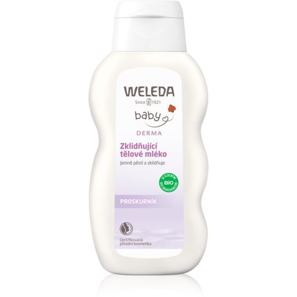 Weleda Weleda Baby Derma umirujuće mlijeko za tijelo za djecu 200 ml