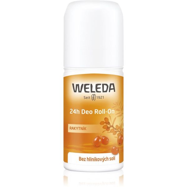 Weleda Weleda BIO Sea buckthorn syrup Sea Buckthorn dezodorans roll-on bez aluminijske soli s 24-satnom zaštitom 50 ml