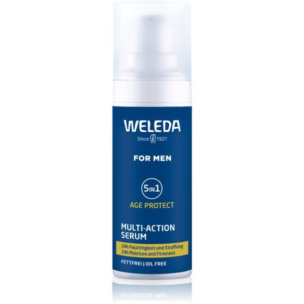 Weleda Weleda For Men 5v1 višenamjenski serum za lice za bore 30 ml