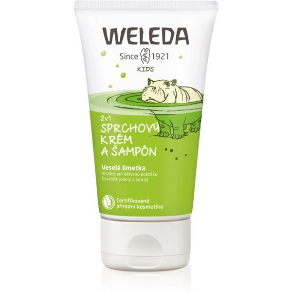 Weleda Weleda Kids Cheerful Lime dječja krema i šampon za tuširanje 2 u 1 150 ml
