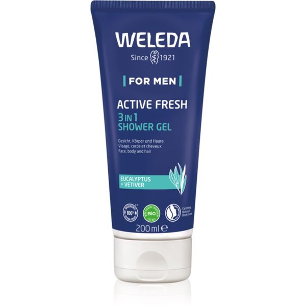 Weleda Weleda Men gel za tuširanje s esencijalnim uljem 200 ml