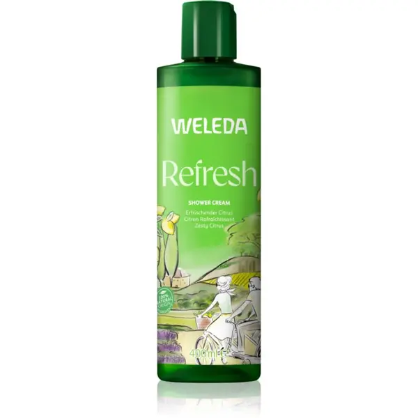 Weleda Weleda Refresh krema za tuširanje s osvježavajućim učinkom Citrus 400 ml
