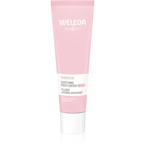 Weleda Weleda Sensitive Light umirujuća krema za lice za osjetljivu kožu lica 30 ml