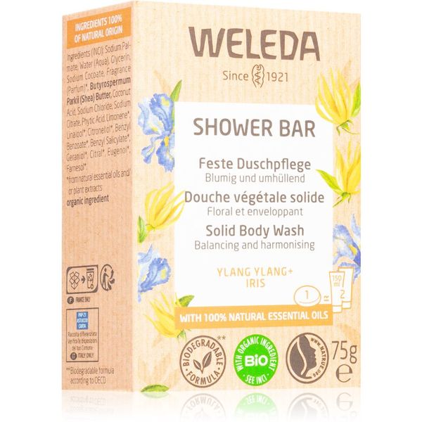 Weleda Weleda Shower Bar biljni sapun s mirisom cvijeća 75 g