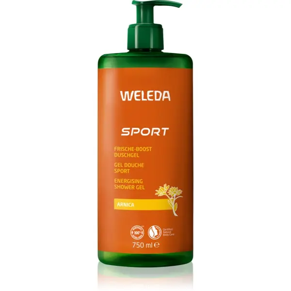 Weleda Weleda Sport osvježavajući gel za tuširanje s regenerirajućim učinkom Arnica, Rosemary, Lavender 750 ml