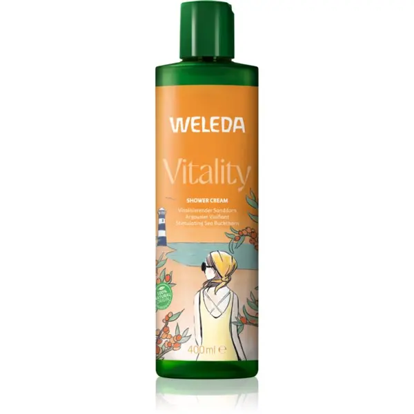 Weleda Weleda Vitality stimulirajuća krema za tuširanje Sea ​​buckthorn, Grapefruit and Mandarin 400 ml