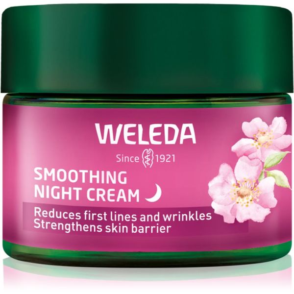 Weleda Weleda Wild Rose & White Tea posvjetljujuća krema za noć 40 ml