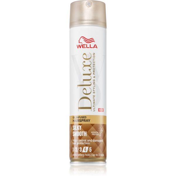 Wella Wella Deluxe Silky Smooth regenerirajući lak za kosu za ekstra jako učvršćivanje 250 ml