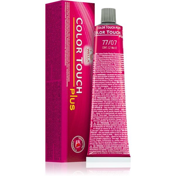 Wella Professionals Wella Professionals Color Touch Plus boja za kosu nijansa 77/07  60 ml