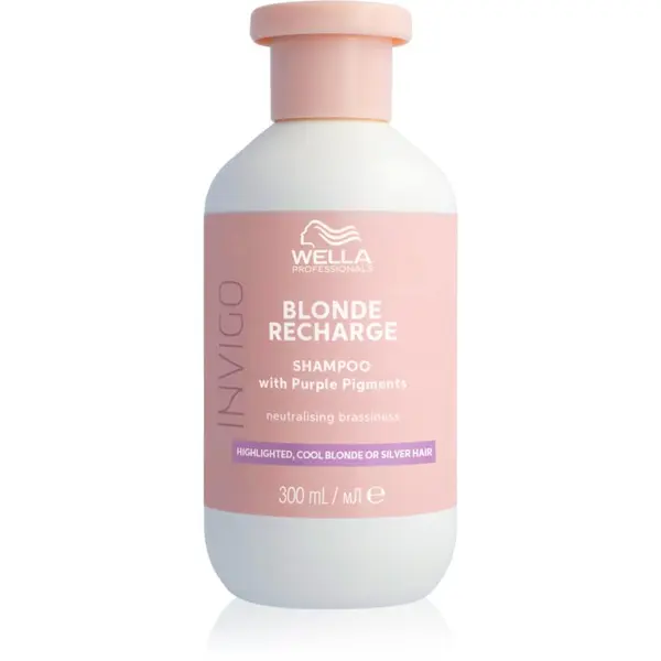 Wella Professionals Wella Professionals Invigo Blonde Recharge šampon za plavu kosu neutralizirajući žuti tonovi 300 ml