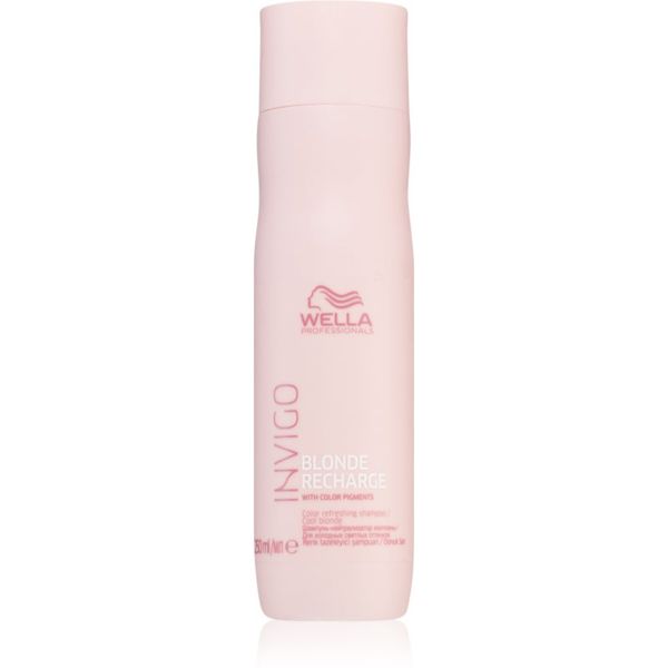 Wella Professionals Wella Professionals Invigo Blonde Recharge šampon za zaštitu boje za plavu kosu Cool Blond 250 ml