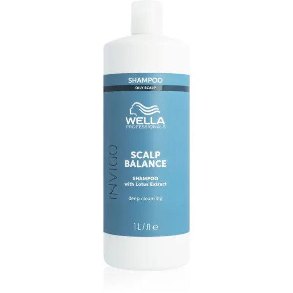Wella Professionals Wella Professionals Invigo Scalp Balance šampon za dubinsko čišćenje masnog vlasišta 1000 ml
