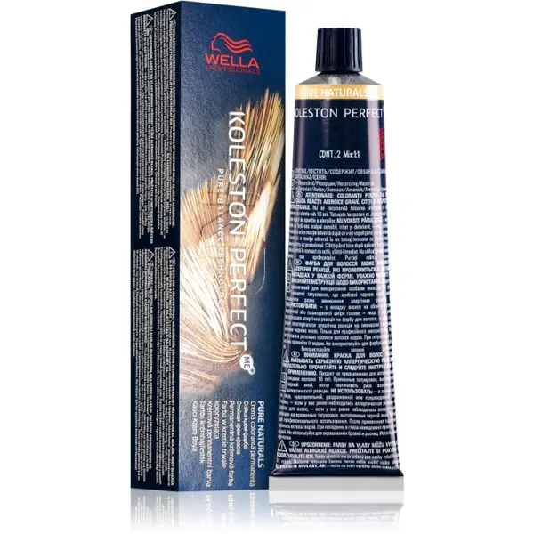 Wella Professionals Wella Professionals Koleston Perfect ME+ Pure Naturals trajna boja za kosu nijansa 8/04 60 ml
