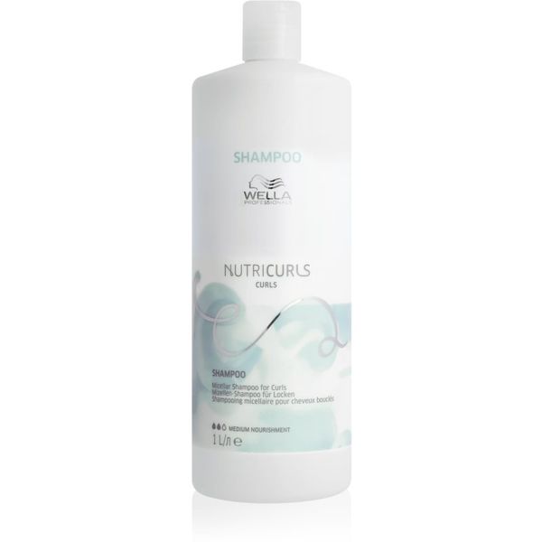 Wella Professionals Wella Professionals Nutricurls Curls nježni micelarni šampon za kovrčavu kosu 1000 ml