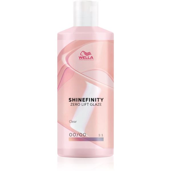 Wella Professionals Wella Professionals Shinefinity Zero Lift Glaze demipermanentna boja za kosu za prirodnu ili bojanu kosu 500 ml