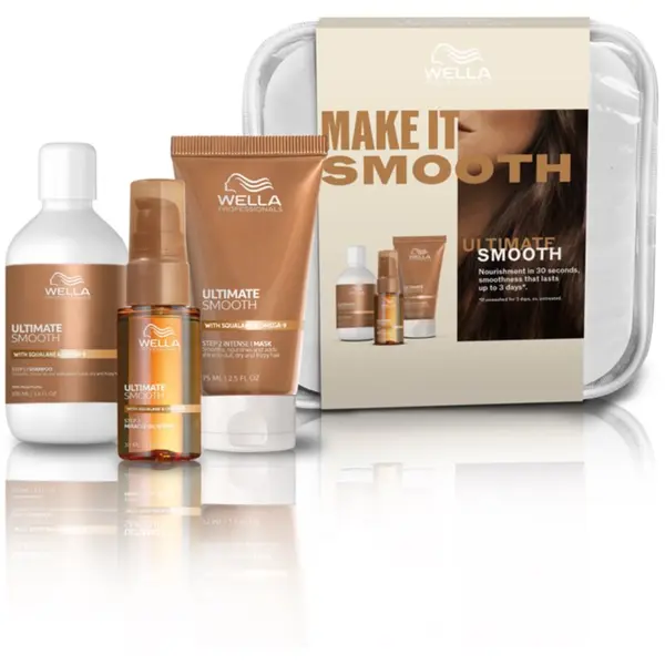 Wella Professionals Wella Professionals Ultimate Smooth Set putni set za sjajnu i mekanu kosu