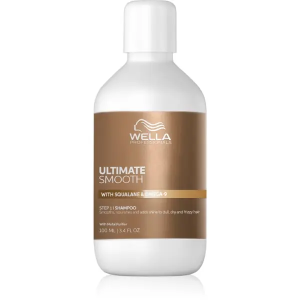 Wella Professionals Wella Professionals Ultimate Smooth Shampoo šampon za intenzivno jačanje kose za sjajnu i mekanu kosu 100 ml