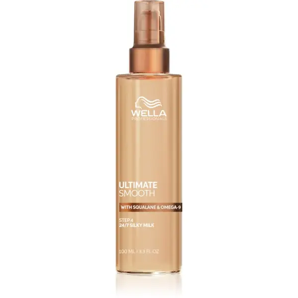 Wella Professionals Wella Professionals Ultimate Smooth Silky Milk njega bez ispiranja za kosu s toplinskom zaštitom 100 ml