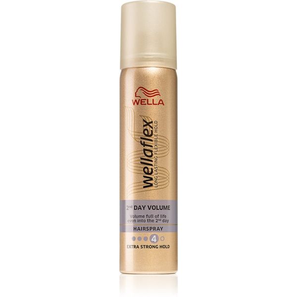 Wella Wella Wellaflex 2nd Day Volume lak za kosu za jako učvršćivanje za volumen 75 ml
