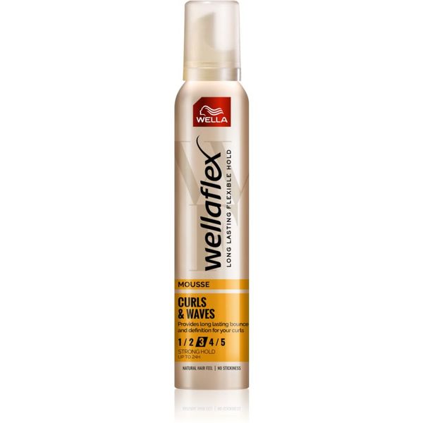 Wella Wella Wellaflex Curl pjena za kosu za valovitu i kovrčavu kosu 200 ml