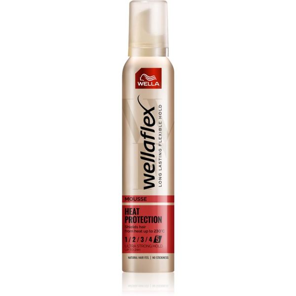 Wella Wella Wellaflex Heat Protection pjena za kosu za toplinsko oblikovanje kose 200 ml