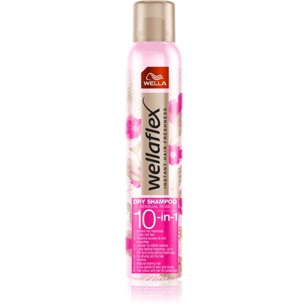 Wella Wella Wellaflex Sensual Rose suhi šampon s nježnim cvjetnim mirisom 180 ml