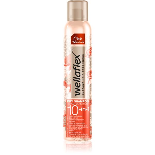 Wella Wella Wellaflex Sweet Sensation suhi šampon s nježnim cvjetnim mirisom 180 ml