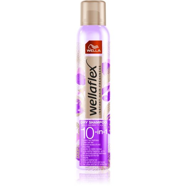 Wella Wella Wellaflex Wild Berry Touch suhi šampon s nježnim cvjetnim mirisom 180 ml