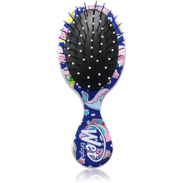 Wet Brush Wet Brush Mini Detangler Happy Hair Fantasy četka za kosu putni 1 kom